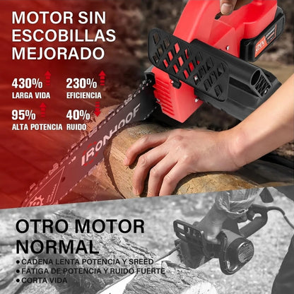 Motosierra Eléctrica Inalámbrica 12" Ironhoof