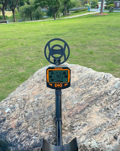 Detector de metales de alta precisión e impermeable multifrecuencia 5 Modo+LCD