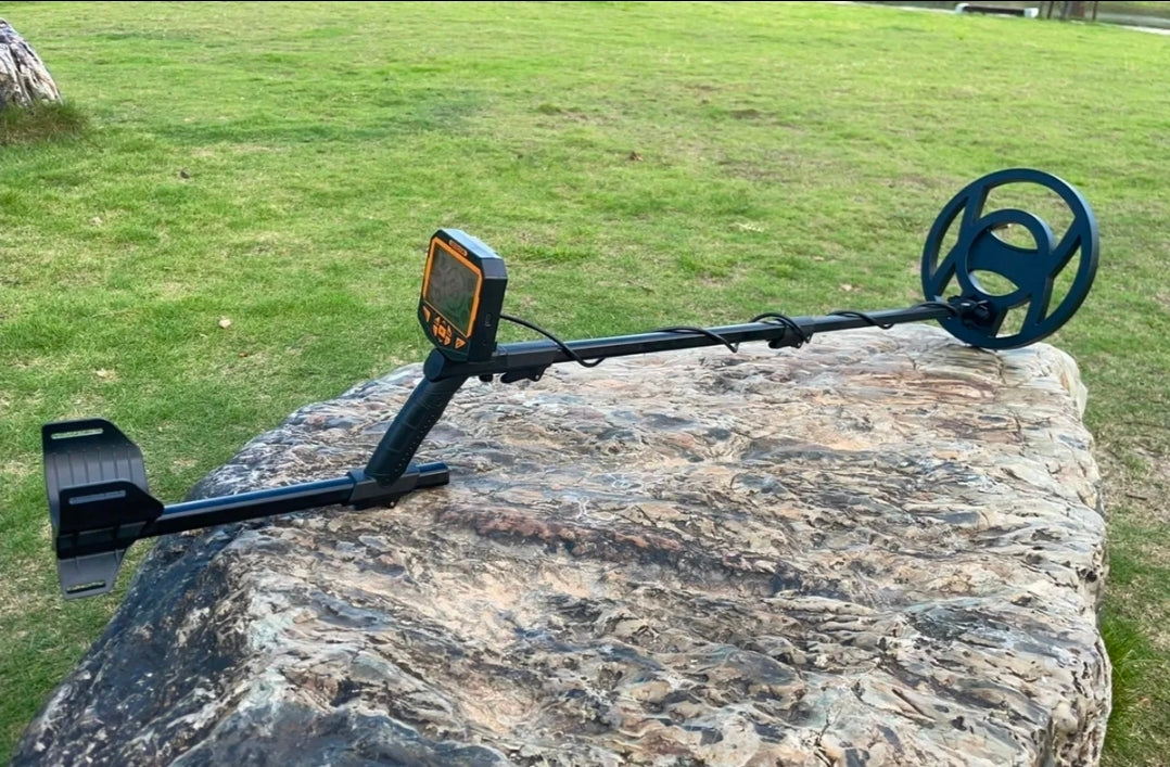 Detector de metales de alta precisión e impermeable multifrecuencia 5 Modo+LCD