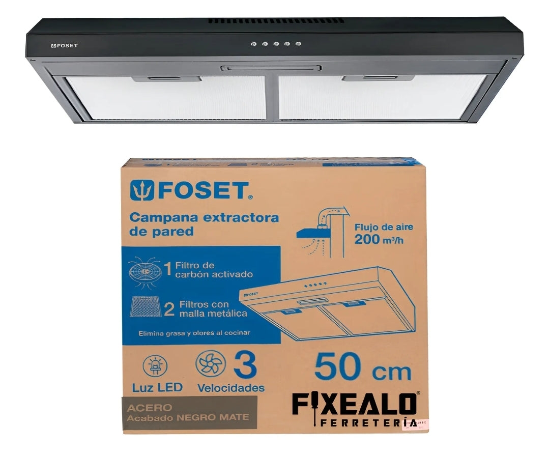 Campana de extracción FOSET 50cm