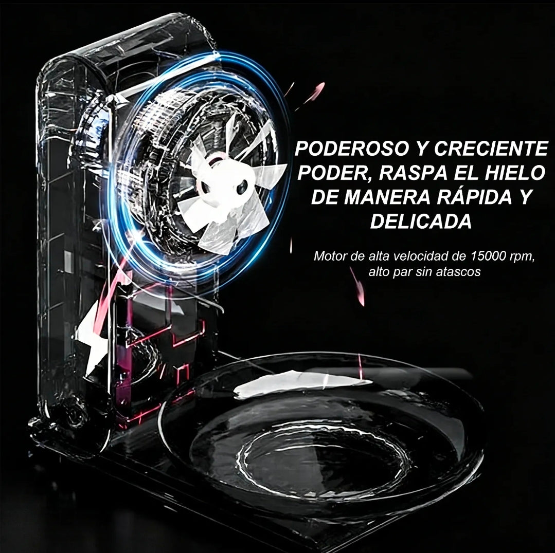 Máquina portátil para hielo raspado