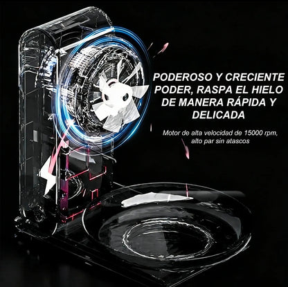 Máquina portátil para hielo raspado