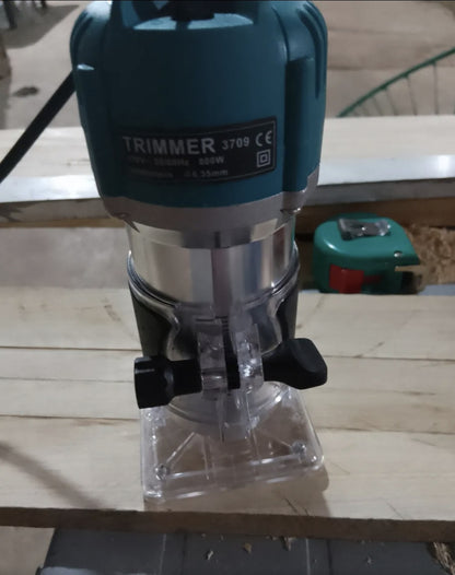 Recortadora Eléctrica Con Accesorios Para Trabajar La Madera
