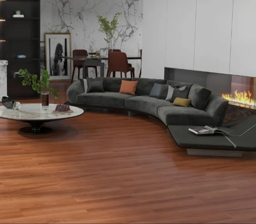 Piso Duela vinilica imitación madera 36 pz / 5m²