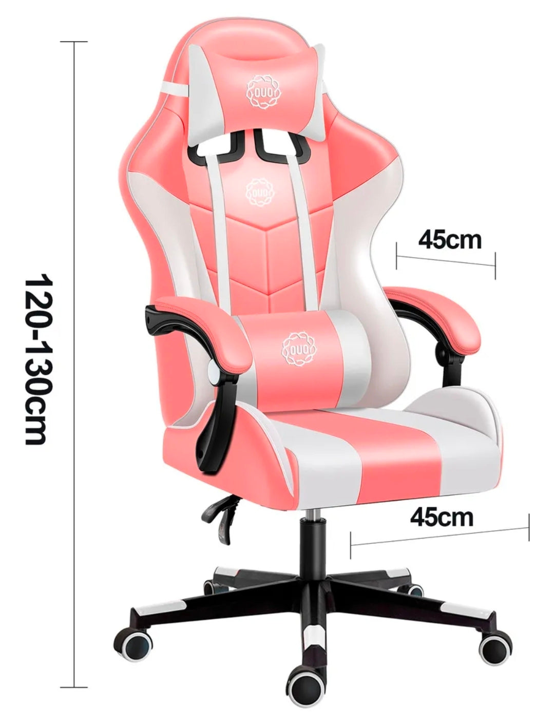 Silla De Oficina Ejecutiva Reclinable Ergonomica SIN REPOSAPIES
