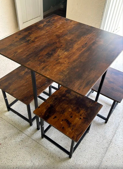 Comedor Cuadrado 4 Sillas Para 4 Personas