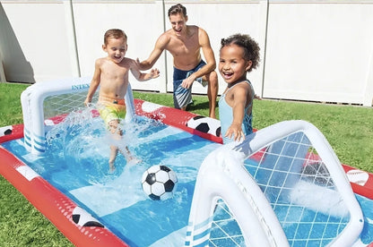 Alberca Inflable Para Niños Juegos Voli, Fut Y Béisbol