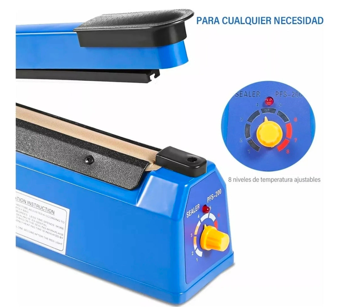 Selladora de bolsas de plástico Máquina térmica