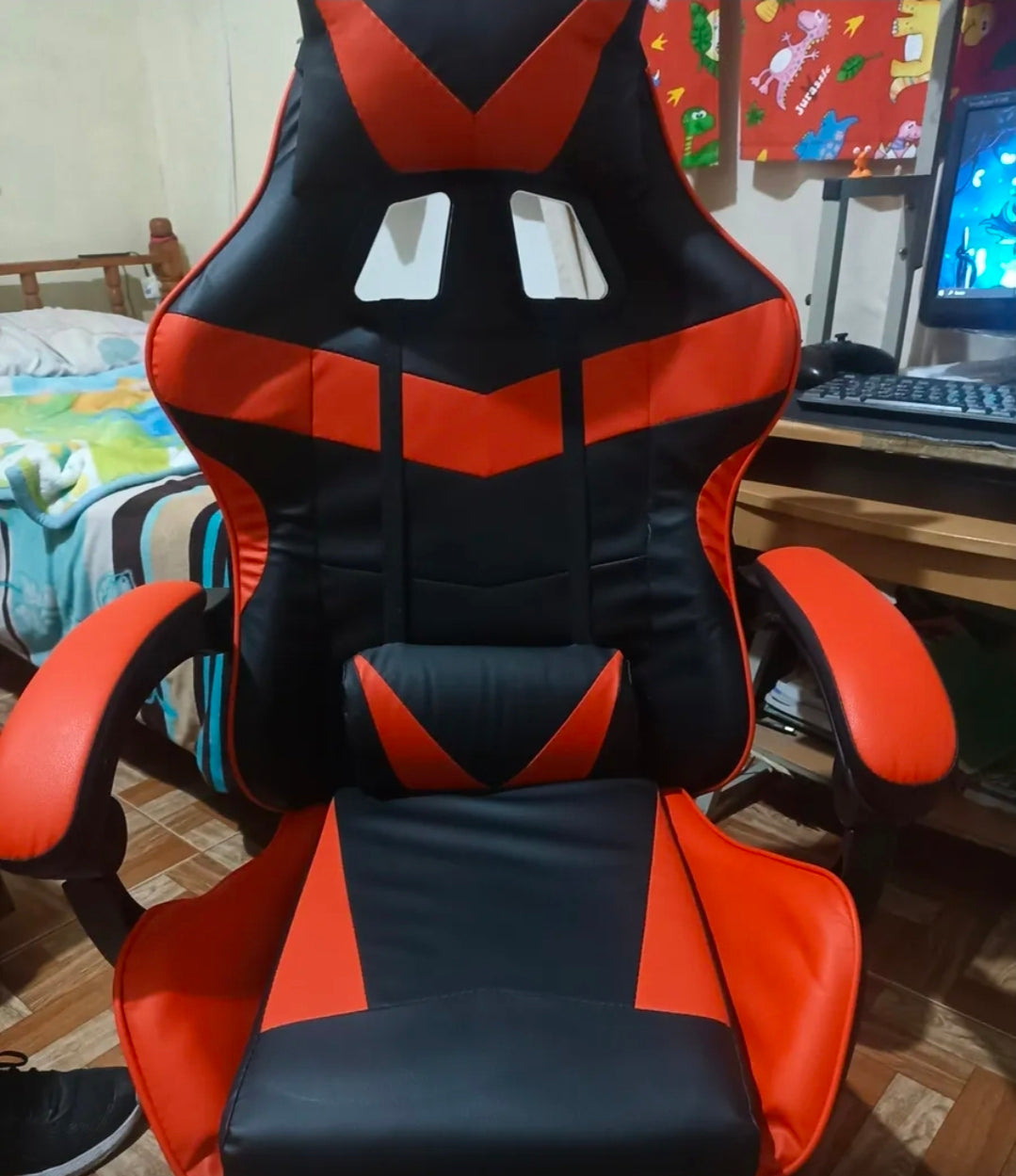 Silla Gamer Reclinable Giratoria Ergonómica