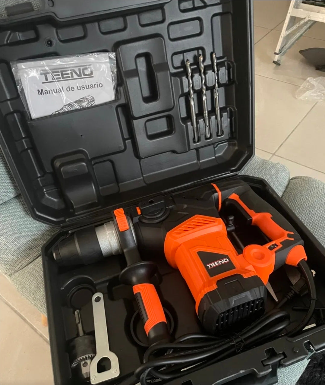 Rotomartillo Industrial con 1500w De Potencia