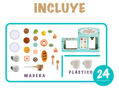 Kit juego de helados + juego de cafetería