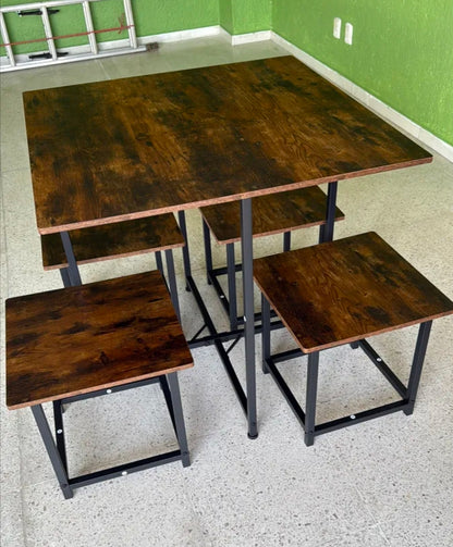 Comedor Cuadrado 4 Sillas Para 4 Personas