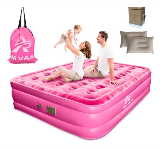 Colchón inflable Queen con bomba