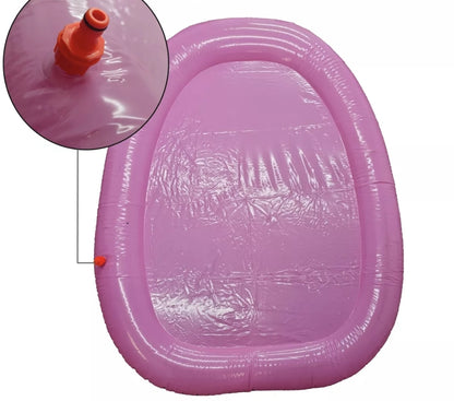 Alberca Inflable Flamingo 112L Con Resbaladilla