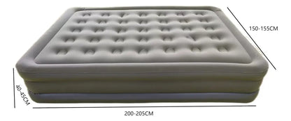 Colchón Inflable Queen Size +2almohada+bomba Aire 200x150x40