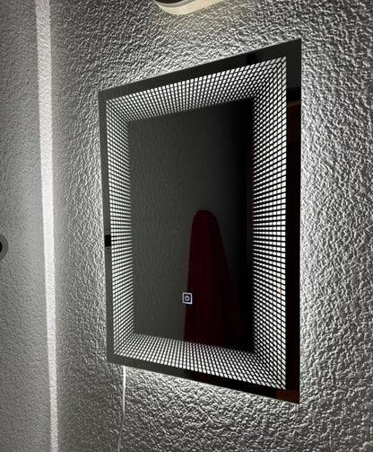 Espejo LED infiniti 3D 37x52cm