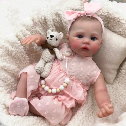 Muñeca de silicona 48cm tipo NENUCO