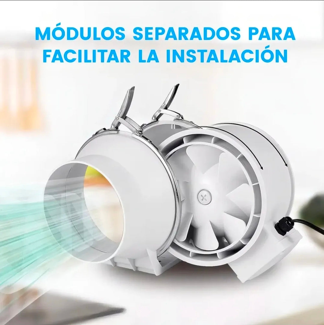 Extractor De Aire Industrial De 6 Pulgadas FOOWEI