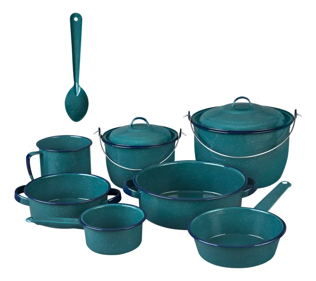 Batería de cocina Cinsa peltre superior 10 pz
