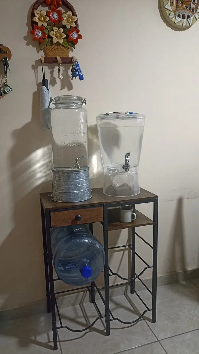 Porta Garrafón De 5 Galones Con Estante De Almacenamiento