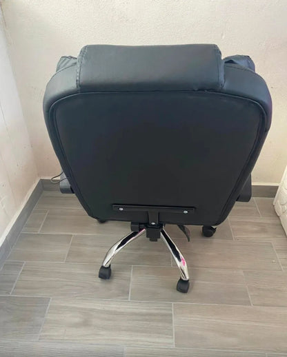 Silla ejecutiva ergonómica con  reposapies CON MASAJEADOR