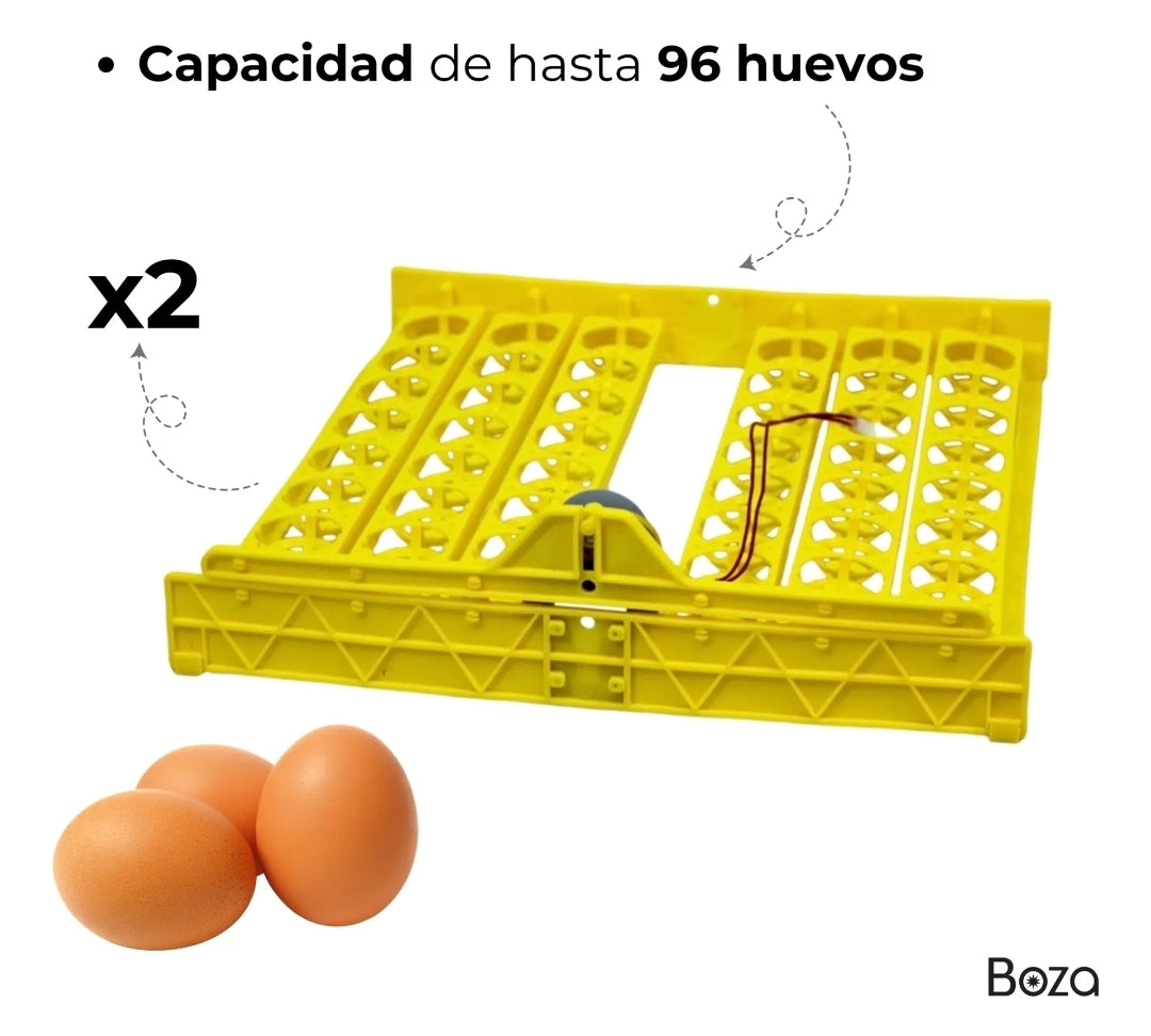 Incubadora para 96 huevos