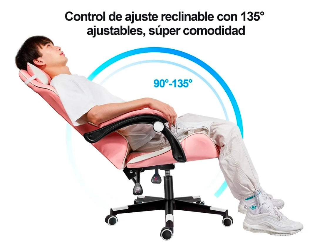 Silla De Oficina Ejecutiva Reclinable Ergonomica SIN REPOSAPIES