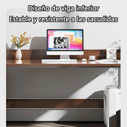Escritorio De Oficina Minimalista con 2 Cajones 1.2m