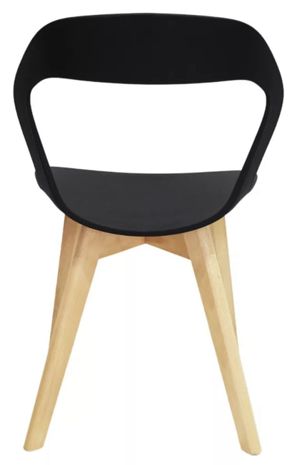 Set 4 Sillas Para Comedor Moderna Estructura