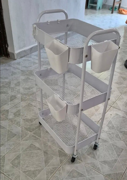 2 pz Organizador de gabinete de cocina 75cmx41cmx31cm soporte 20kg