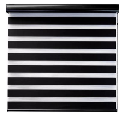 Persiana Doble Capa Zebra 100x200 Cm Enrollable