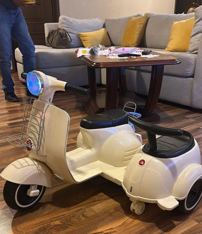 Motocicleta Montable Electrica Doble Asiento Sonido Luz 6v