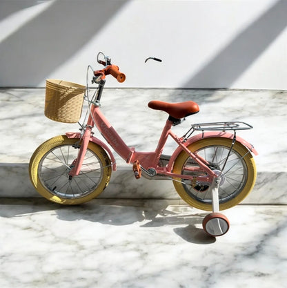 Bicicleta infantil R16 con ruedas auxiliares 4 a 6 años