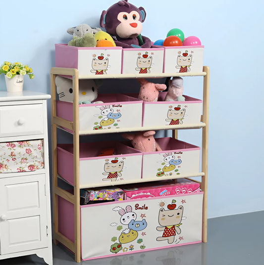 Estantería infantil para juguetes 6 espacios