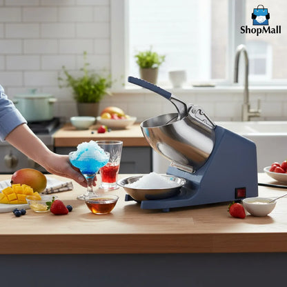 Maquina Trituradora De Hielo Para Raspados Electrica 500w