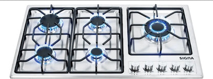 Parrilla Empotrable 5 Quemadores SIGNA
