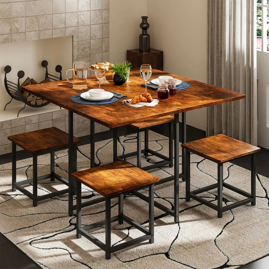 Comedor Cuadrado 4 Sillas Para 4 Personas