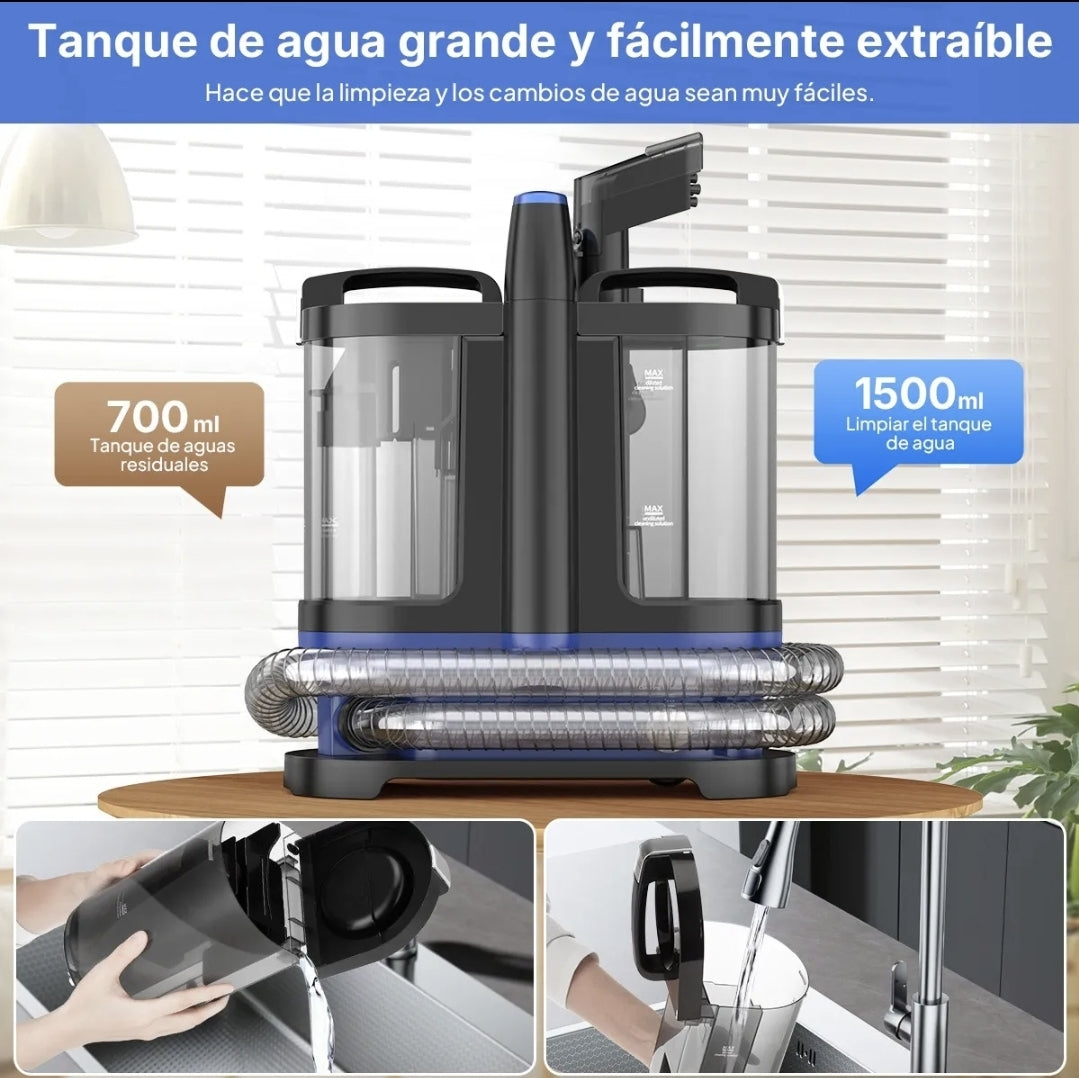 Aspiradora Para Limpiar Alfombras Sillones  Y Mascota