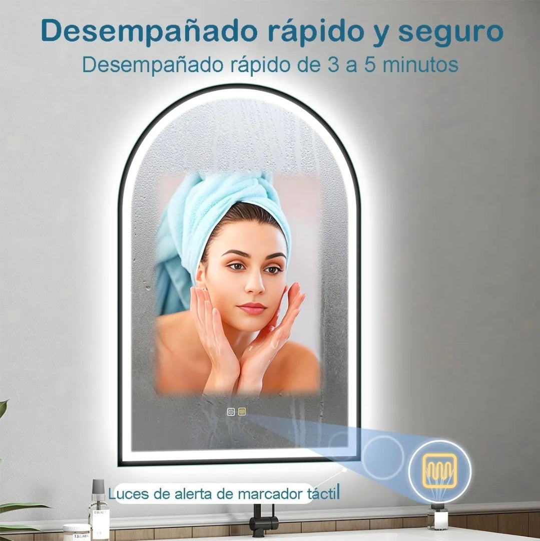 Espejo inteligente forma de Arco 40x60cm