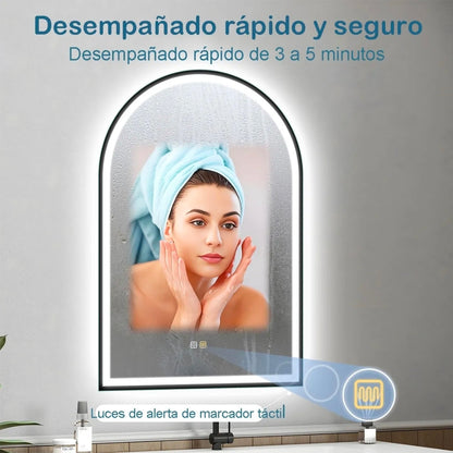 Espejo inteligente forma de Arco 40x60cm