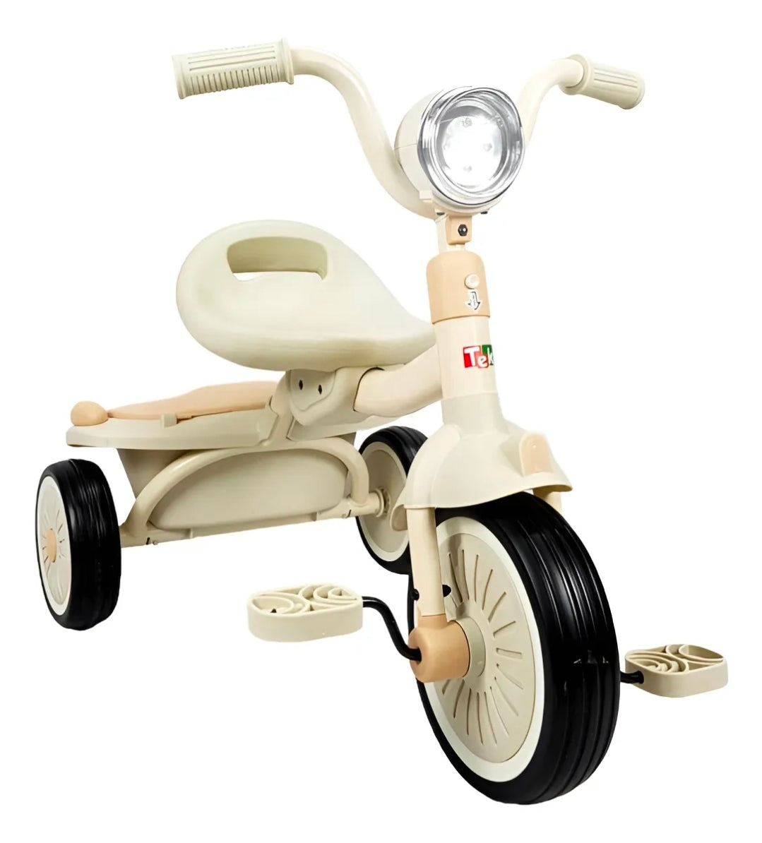 Triciclo Para Niños Plegable Con Luz Y Sonido De 2 A 4 Años
