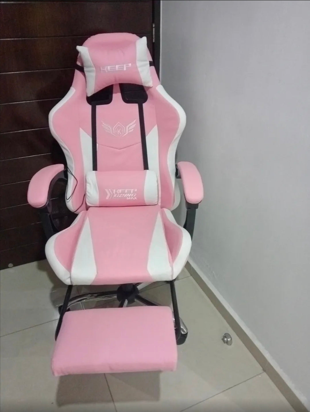 Silla Gamer Reclinable Giratoria Ergonómica