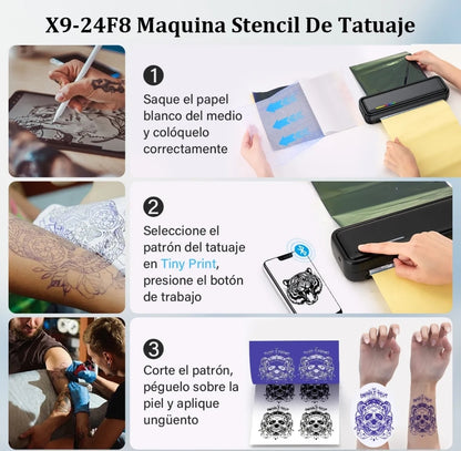Impresora térmica para tatuajes a4