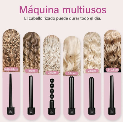 Rizadora para cabello 6 En 1