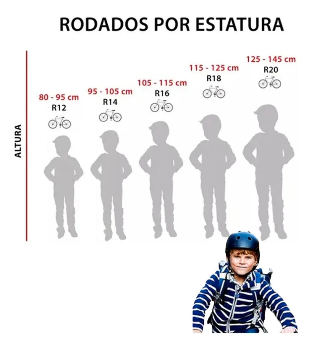 Bicicleta Deportiva De Montaña Infantil R20