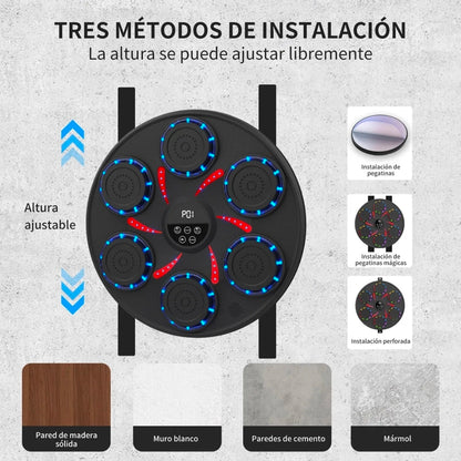 Máquina De Boxeo Musical Bluetooth Inteligente