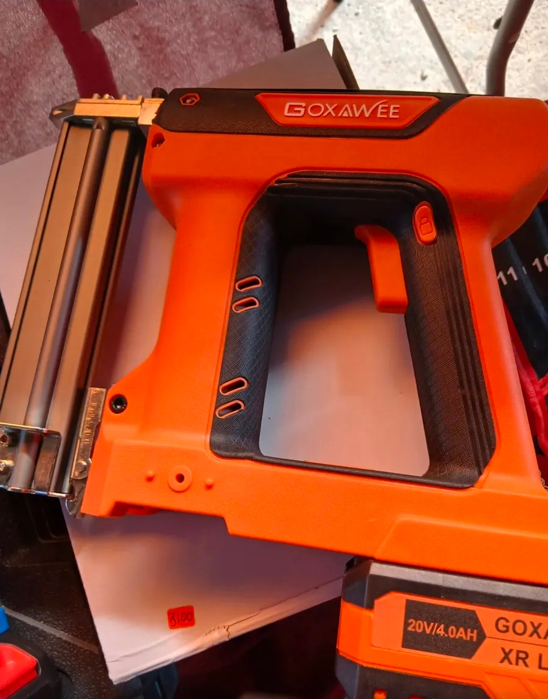 Goxawee® 2 En 1 Engrapadoras Pistola De Clavos Inalámbrica