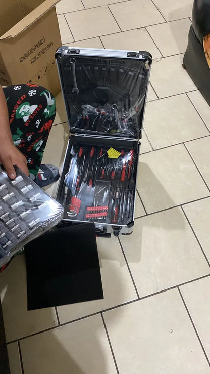 Juego De Herramientas De Taller Mecánico 512 Piezas Teeno Ats-186 Multi