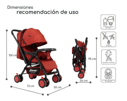 Carriola Reversible Ligera