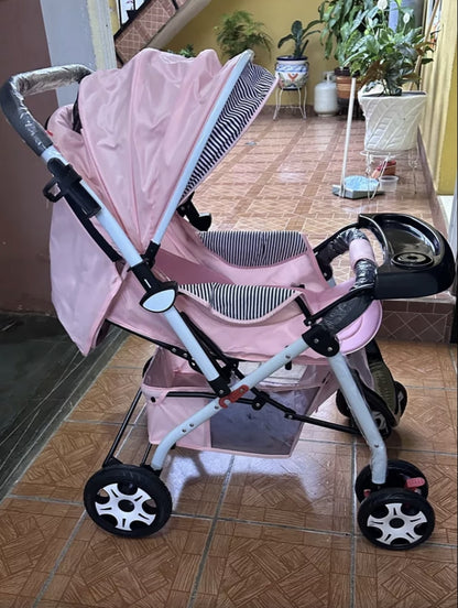 Carriola Para Bebé Musical Plegable Ligera Ultra Premium